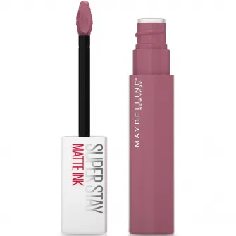 Ruj lichid mat Maybelline New York Superstay Matte Ink, 180 Revolutionary, 5 ml