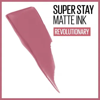 Ruj lichid mat Maybelline New York Superstay Matte Ink, 180 Revolutionary, 5 ml