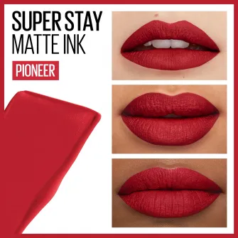 Ruj lichid mat rezistent la transfer Maybelline New York Superstay Matte 20 Pioneer, 5 ml
