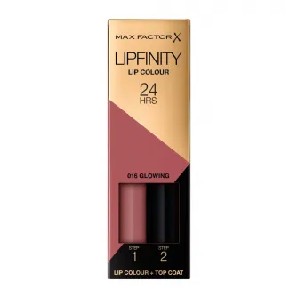 Ruj rezistent la transfer Max Factor Lipfinity 016 Glowing