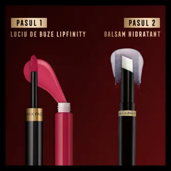 Ruj rezistent la transfer Max Factor Lipfinity Lip Colour 24H, 335 Just In Love, 4,2 g