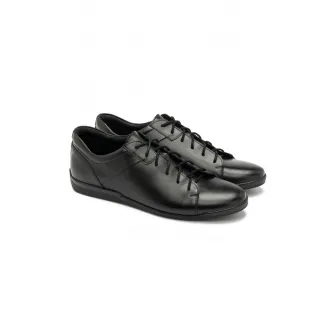 RYЕЃKO, Pantofi casual de piele Kilian, Negru, 41
