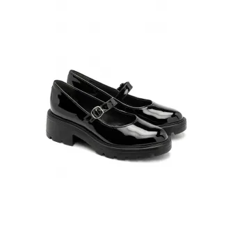 RYЕЃKO, Pantofi cu aspect lacuit Sisi, Negru, 40