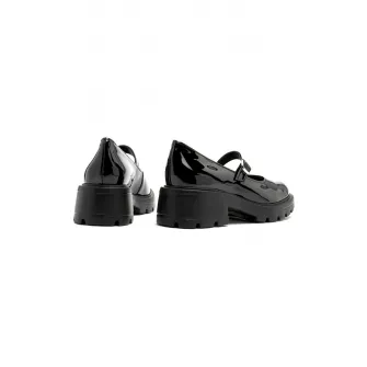 RYЕЃKO, Pantofi cu aspect lacuit Sisi, Negru, 40