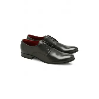 RYЕЃKO, Pantofi de piele Casto, Negru stins, 41