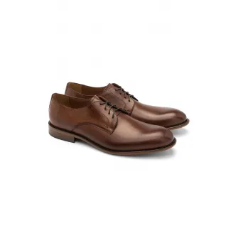 RYЕЃKO, Pantofi de piele Ross, Maro, 41