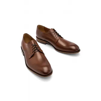 RYЕЃKO, Pantofi de piele Ross, Maro, 41