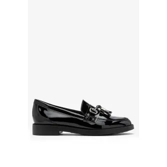 RYЕЃKO, Pantofi loafer cu canafi Rosalia, Negru, 37