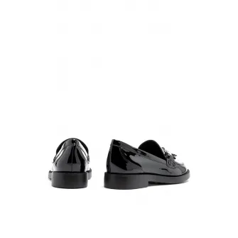 RYЕЃKO, Pantofi loafer cu canafi Rosalia, Negru, 37