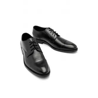 RYЕЃKO, Pantofi Oxford de piele Digby, Negru, 42