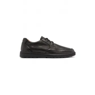 RYЕЃKO, Pantofi uni de piele Liam, Negru, 41