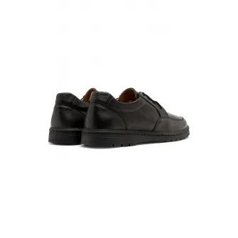 RYЕЃKO, Pantofi uni de piele Liam, Negru, 41