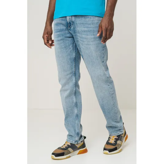 s.Oliver, Blugi regular fi conici, Albastru, W31-L32