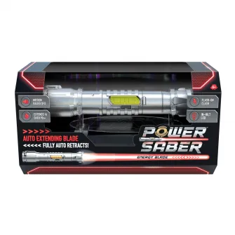 Sabie extensibila electronica Power Saber, rosu