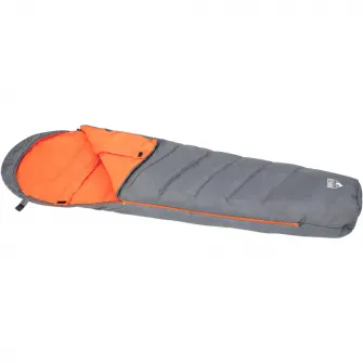 Sac de dormit plic Bestway Pavillo Hiberhide 5, 230x80-60 cm, gri-portocaliu