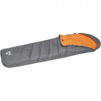 Sac de dormit plic Bestway Pavillo Hiberhide 5, 230x80-60 cm, gri-portocaliu