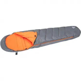 Sac de dormit plic Bestway Pavillo Hiberhide 5, 230x80-60 cm, gri-portocaliu