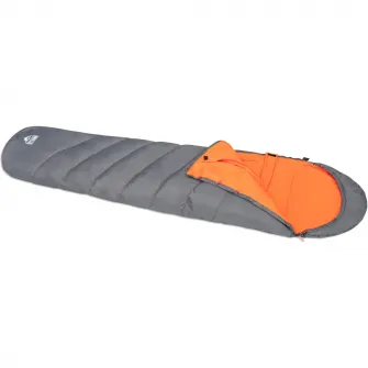 Sac de dormit plic Bestway Pavillo Hiberhide 5, 230x80-60 cm, gri-portocaliu