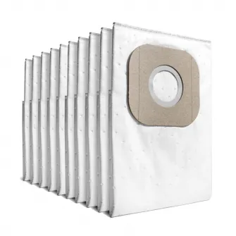 Saci filtranti din material textil Karcher Professional, 10 buc, clasa de praf M, rezistenta la rupere, compatibilitate cu: T 7/1, T 8/1, T 11/1