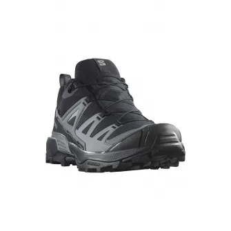 Salomon, Pantofi pentru drumetii X Ultra 360 Goretex, Negru, Gri cenusiu, 8