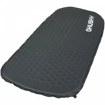 Saltea autogonflabila Husky Finy, 119x51x2.5 cm,gri