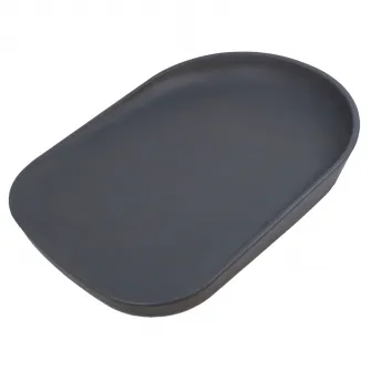 Saltea de infasat pentru bebelusi, Filibabba Dark Grey, din spuma poliuretanica