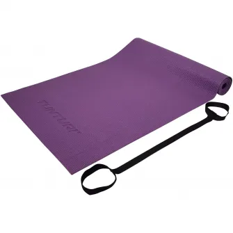 Saltea fitness/yoga/pilates Tunturi PVC, 182 x 61 x 0.4 cm, mov