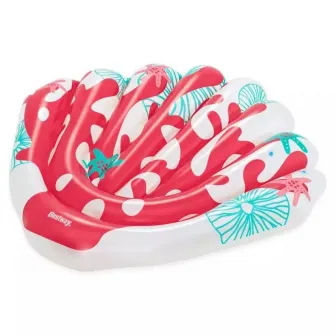 Saltea gonflabila Bestway - Coral Bliss, 186 x 153 cm