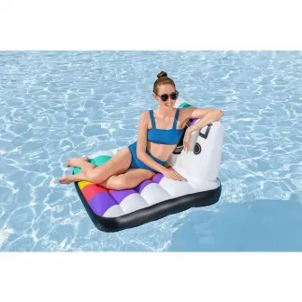 Saltea gonflabila Bestway - Pose 'N Float, 127 x 102 cm