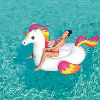 Saltea gonflabila Bestway, Supersized Unicorn Ride-On, 2.24m x 1.64m