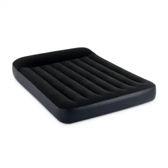 Saltea gonflabila Intex Fiber-Tech Queen Classic cu pompa incorporata, 203x152x25 cm