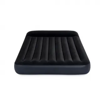 Saltea gonflabila Intex Fiber-Tech Queen Classic cu pompa incorporata, 203x152x25 cm