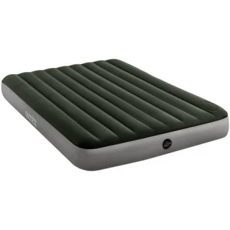 Saltea Intex Downy AirBed, pompa integrata, 152x203x25cm