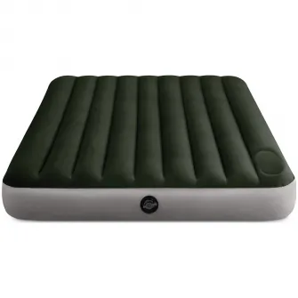 Saltea Intex Downy AirBed, pompa integrata, 152x203x25cm
