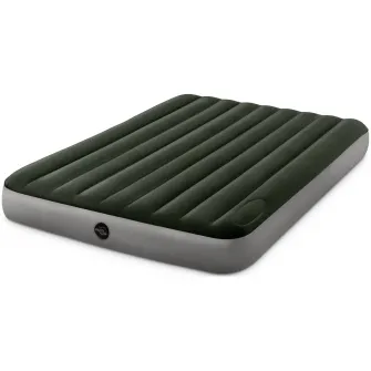 Saltea Intex Downy AirBed, pompa integrata, 152x203x25cm