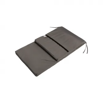 Saltea/perna impermeabila SomnArt, pentru sezlong, 50x190x4.5 cm, gri