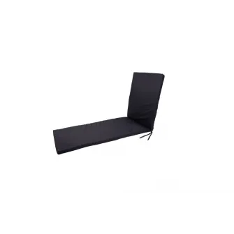 Saltea/perna impermeabila SomnArt, pentru sezlong, 60x190x4.5 cm, albastru