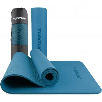 Saltea yoga Tunturi, 183x61x0.8 cm, Petrol Blue