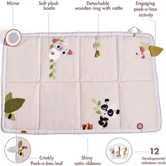 Salteluta cu activitati Tiny Love - Boho Chic, interior/exterior, 150x100 cm