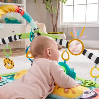 Salteluta de activitati Fisher Price - Rainforest, 3 in 1