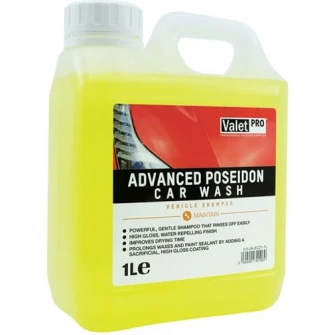 Valet Pro Advanced Poseidon Car Wash Автомобильный шампунь для быстрой стирки и детализации, 1 л