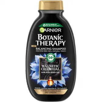 Sampon Garnier Botanic Therapy Magnetic Charcoal  Black Seed Oil, 400 ml