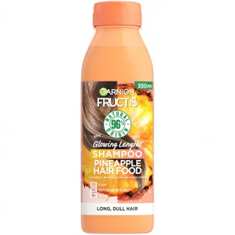 Sampon Garnier Fructis Hair Food Ananas ce ofera stralucire parului lung si lipsit de volum, 350 ml