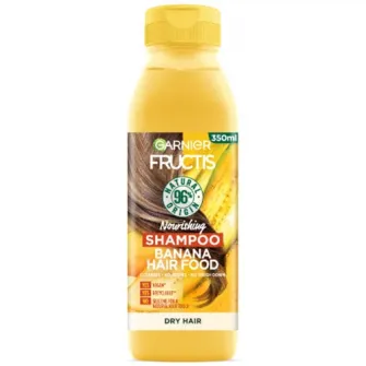 Sampon Garnier Fructis Hair Food Banana, pentru parul uscat, 350 ml