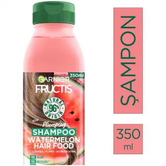 Sampon Garnier Fructis Hair Food Pepene Verde, pentru parul subtire, 350 ml