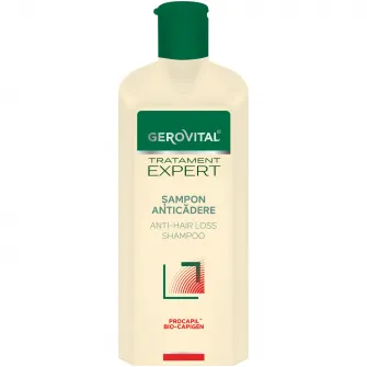 Sampon Gerovital Tratament Expert anticadere, 400 ml