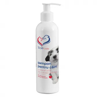 Sampon pentru caini cu blana alba sau culoare deschisa, TopCare, 250 ml