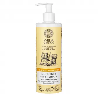 Sampon pentru caini si pisici Wilda Siberica, delicat, 400 ml