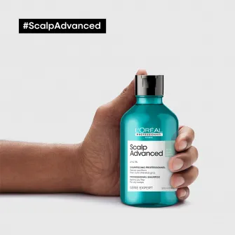 Sampon profesional pentru scalp gras L’Oreal Professionnel Serie Expert Scalp Advanced, cu 3% AHA, 300ml