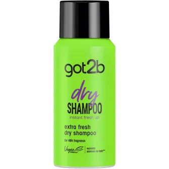 Sampon uscat GOT2B Extra Fresh, pentru prospetime, 100 ml